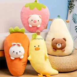 Plush Dolls Kawaii Simulation Cute Carrot Avocado Banana Mushroom Plush Toy Pillow Soft Cushion Baby Girlfriend Birthday Holiday Gift