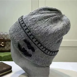 Gorro sombrero diseñador cubo sombreros de invierno marca ch gorra cálida casquette capo para hombre gorras hombres mujeres letra femenina cc de punto damas niño niña sombrero de lana z5aj