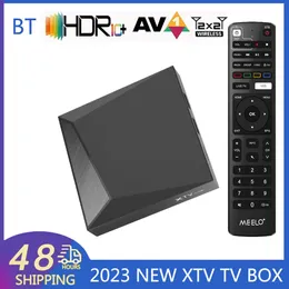 BT ile XTV Air Yeni Akıllı Tv Kutusu Staalker Amlogic S905W2 Dört Çekirdek 1.8 GHz 4K HDR+ BT HD LAN 100M AV1 Akıllı TV Kutusu XTVAIR