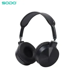 Kulaklıklar SODO SD705 Bluetooth kulaklık Overear 3 EQ Modları Kablosuz Kulaklıklar Bluetooth 5.1 Stereo Kulaklık Mikro Destek TF Kartı