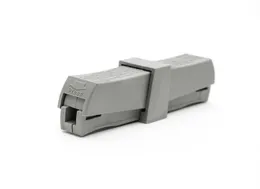 50PCS PCT201 224201 wire wiring connector Universal 1 Way Spring quick Connector cable clamp Terminal Block3748871
