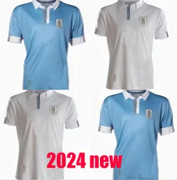 2024 Uruguay Soccer Jerseys anniversary 100th special L.SUAREZ E.CAVANI N.DE LA CRUZ in-house Shirt G.DE ARRASCAETA F.VALVERDE R.BENTANCUR R.ARAUJO Football