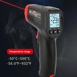 vendita all'ingrosso Termometro digitale UT306S UT306C Misuratore di temperatura laser a infrarossi industriale senza contatto Pistola per temperatura ZZ