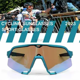 Utomhus Eyewear S2 S3 Cycling Solglasögon Kvinnor Män Mountain Road Cykelglasögon Speed ​​Road Cykel Eglasögon Fiske Ridning Outdoor Bike AccessPries 240122