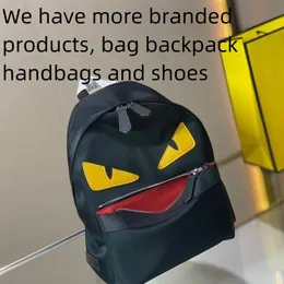 lüks tasarımcı çantalar 2024 moda kadın erkekler backpacks okul çantaları çanta erkek tuval backpack iblis göz tasarımcısı çanta kitap çanta çanta seyahat omuz çantası