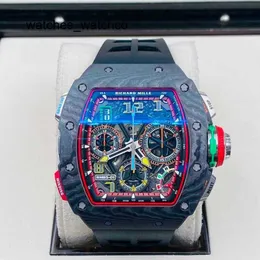 RM Armbanduhr RichardMillle Armbanduhr Rm65-01 Serie Rm6501 Ntpt Doppelnadel-Timer mit Schnellkette