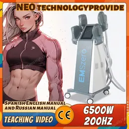 2024 EMSzero CE Neo Hi-emt Macchina Apparecchiatura di bellezza 14 Tesla 6500W Ems Muscolo del corpo Scolpire Nova Stimolatore muscolare elettromagnetico