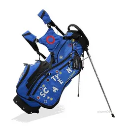 Sacos de golfe Clubes de golfe Cinza Palhaço Stand Bag Canvas Personalidade Padrão Grande Capacidade À Prova D 'Água Sacos de Golfe Unissex Grande Capacidade Forte Praticidade 788