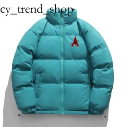 Men's Down Parkas Amis AMORING 2023 Winter Lovers Cottonpadded Coat Men and Women Short Thick Warm Breadcottonpadded Jacket Y2k Clothing Gooses Jackets 64