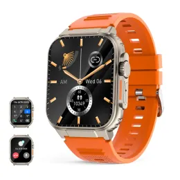 Sport-Smartwatch, Bluetooth-Anrufe, Fitness-Tracker, extrem lange Akkulaufzeit, Musik-Schrittzähler-Uhr, PK Ultra-Serie 8 9