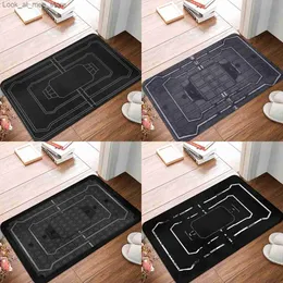 Carpet Frost Trap Welcome Doormat Anti-skid Super Absorbent Bath Mats Home Entrance Rugs Kitchen Footpad Living Room Bedroom Carpet Q240123