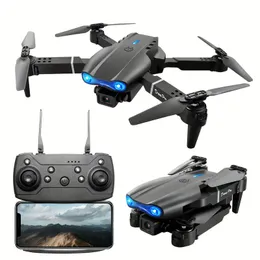Neue E99 K3 Professionelle RC-Drohne, Dual-Kamera, doppelt klappbarer RC-Quadcopter, Höhenhalte-Fernbedienungsspielzeug, Weihnachtsgeschenk für drinnen und draußen, günstiges Drohnenflugzeug