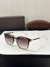 Novo design de moda formato redondo óculos de sol olho de gato 5644 armação de acetato lente removível estilo simples e popular versátil ao ar livre UV400 óculos de proteção