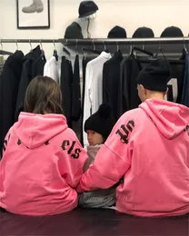 Çift Hoodie Designer Erkekler ve Kadınlar Geri Dam Letter Baskı Baskı Uzun Kollu Pure Pamuk Gevşek Çift Boyut Alınan XL Siyah Beyaz Yeşil Pembe