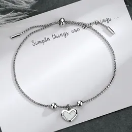 Charm Armband Fashion Silver Plated Heart Armelettbangle For Women Elegant Party Jewelry Gift Pulseras SL024