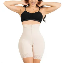 Women's Shapers Womens High Waisted BuLifter Body Shaper Zipper BuPads Seamless Hip Enhancer Shorts