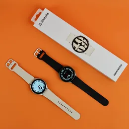 JS Watch 6 Akıllı İzleme 1.39 inç tam yuvarlak dokunmatik ekran nfc sesli arama bt müzik çağrı fitness izleyici kalp atış hızı spor akıllı saat relojes Intelijentes