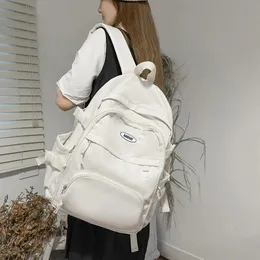 Taschen Enopella Mode Frauen Rucksack Nylon -Schüler Männer Schwarze Mädchen Schule Mochila süße Büchertasche für Teenager Rucksack