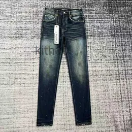 Purple Jeans Men Designer Antiaging Slim Fit Casual Dżinsy PU20231200 Rozmiar 30-32-34-36-38 Phxd