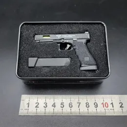 G34 건 TTI 속도 쫓는 쉘 배출 권총 합금 소형 장난감 장난감 총 키 체인 생존 권총 모델 분리 가능한 총알 2082 zz