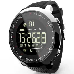 Relógio inteligente 5atm Bt4 à prova d'água água rastreador de fitness esportes profissional à prova d'água e longa espera ex18 relógio inteligente