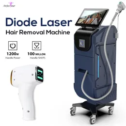 Nyaste 808nm Diode Laser Permanent hårborttagningsmaskin Ice Laser 808 755 1064 Nm smärtfri hårborttagning Laserenhet