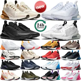 Designer-Laufschuhe 270er Jahre Männer Frauen 270 Triple White Black Light Brown Laser Orange University Red Herren Trainer Damen Sport Sneakers