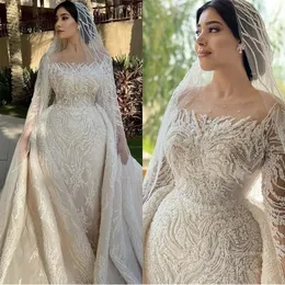 Znakomite koronkowe aplikacje syrena ślubna sukienki ślubne z dziobami suknia ślubna sukienki na wolne pannę Made Sukienki Vestido de novia