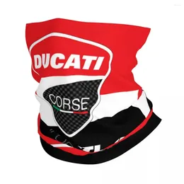 Sciarpe Ducatis Performance Bandana per moto Ghetta per il collo Stampata Racing Team Passamontagna Sciarpa magica Multiuso Ciclismo Pesca Adulto