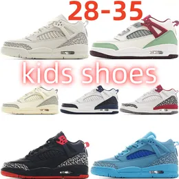 Crianças sapatos basquete 3.5 treinadores 3.5s tênis crianças designer cinza criança tênis meninos meninas juventude vermelho preto azul arroz branco verde sapato tamanho 28-35