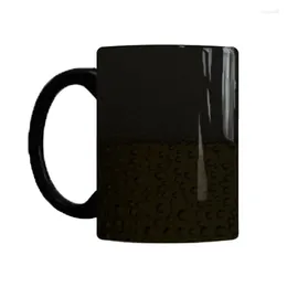 Tazas de cerveza, taza que cambia de Color, té y café sensible al calor, diseño de burbujas, tazas de agua, Material cerámico para DropShip