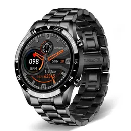 Pełny okrąg ekran dotykowy Bluetooth Call Men Waterproof Sport Fitness Fitness