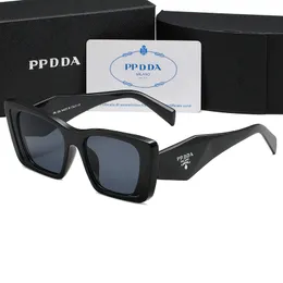 مصمم الأزياء PPDDA نظارات شمسية الكلاسيكية النظارات Goggle Outdoor Beach Sun Glasses for Man Woman TiRiangular Signature 19 Color SY 386