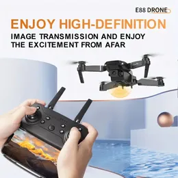 E88Pro UAV Dual Kamera WIFI Verbindung Luftaufnahmen Drone Quadcopter Fernbedienung Fernbedienung Flugzeug