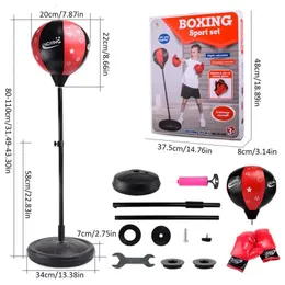 Teen Fitness Freistehender Reflex-Boxsack Box-Reflexball 240122