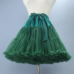 Kadın Pluswear Peluş Yumuşak Peçe Petticoat Canavimoliz Kemiksiz Vintage Lolita Slip Elbise Kabarık Etek Tutu Prenses Düğün Kadın
