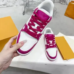 Designer Uomo Sneaker Scarpe casual di alta qualità Pelle di vitello bassa Abloh Bianco Verde Rosso Blu Sovrapposizioni Piattaforma Outdoor Donna Sneakers Taglia 36-45