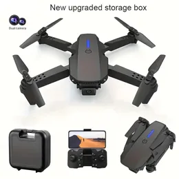 E88 Pro Drone With Wide-angle Camera, 90° Adjustable Angle Lens, One-key Takeoff And Landing, Four-axis Aircraft