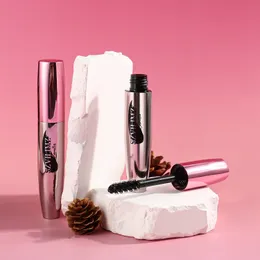 4D Silk Fiber Lash Mascara Watertproof Long Lasting Mascara Svart volym och längd Smudge-Proof Eyelash Mascara