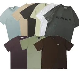 2024 Summer Men Menser T-Shirts Esstionals Loose Pattern Letter T-Shirt Printed Short Sleeve Luxury Hip Hop European Size S-XL