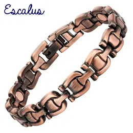 Браслеты Escalus, женский браслет Antiuqe, медные магнитные браслеты с подвесками для мужчин, ювелирные изделия, подарочный браслет