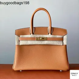 Borsa firmata Borse da donna Borsa tote in pelle Togo interamente fatta a mano Borsa di lusso Filo di cera d'api per cucire splicing originale in pelle speciale importata avanzata 22K plat