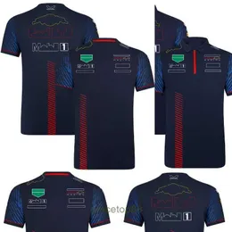 Erkek ve Kadınlar Yeni T-Shirts Formula 1 F1 Polo Giyim Üst Takım Yarış Sürücüsü Motorsport Sezon Fanları Jersey Plus Boyutu WN57