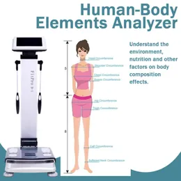 Máquina de emagrecimento uso clínico estética teste de gordura elementos do corpo análise manual balanças beleza cuidados peso reduzir composição analisador527