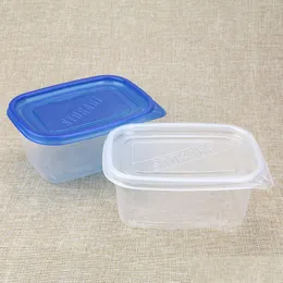 Packing Boxes Wholesale Disposable 709Ml Plastic Cake Container 2 Types Color Lid Pattern Layer Bread Box Bento Lunch Drop Delivery Dhplk