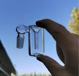 Wasserpfeifen-Ascheauffangschalen aus Glas mit 14-mm-18-mm-Verbindungssprudler (weiblich und männlich) und Ascheauffangschalen aus Calabash Perc