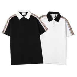 Mens Stylist Polo Shirts Luxury Italy Men Clothes Short Sleeve Fashion Casual Men's Summer T Shirt Many colors are available Asian size M-XXL