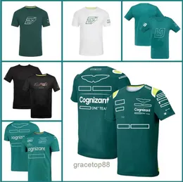 Herren und Damen Neue T-Shirts Formel 1 F1 Polo Kleidung Top Peripherie Team Rennanzug Kurzarm Radfahren Laufen Schnelltrocknend Qf5n