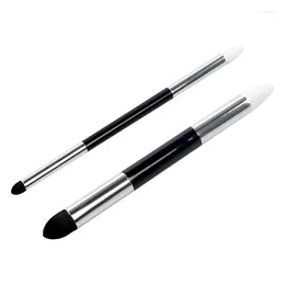 Makeup Brushes 2st Sketch Blandning Svamppenna Set Double Headed Sketching Torka Höjdpunkt Skuggdetalj Blender Brush Tool