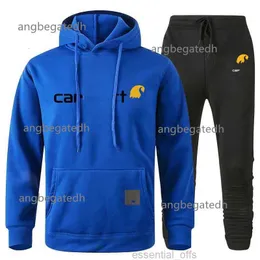 Neue Designer Herren Trainingsanzüge Pullover Hosen Set Basketball Streetwear Sweatshirts Sportanzug Marke Buchstabe IK Babykleidung Dicke Hoodies 01UJOW